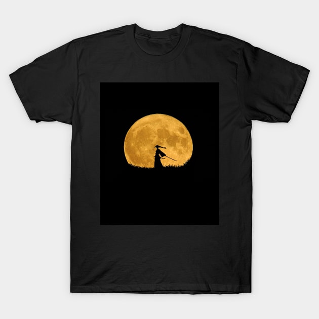 Shadow Samurai T-Shirt by yassinebd